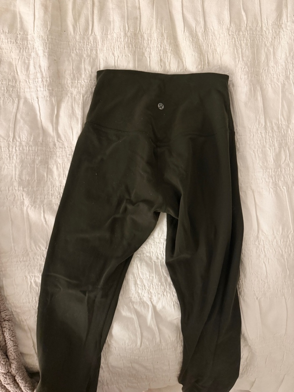 Lululemon High-Rise Align Olive Leggings